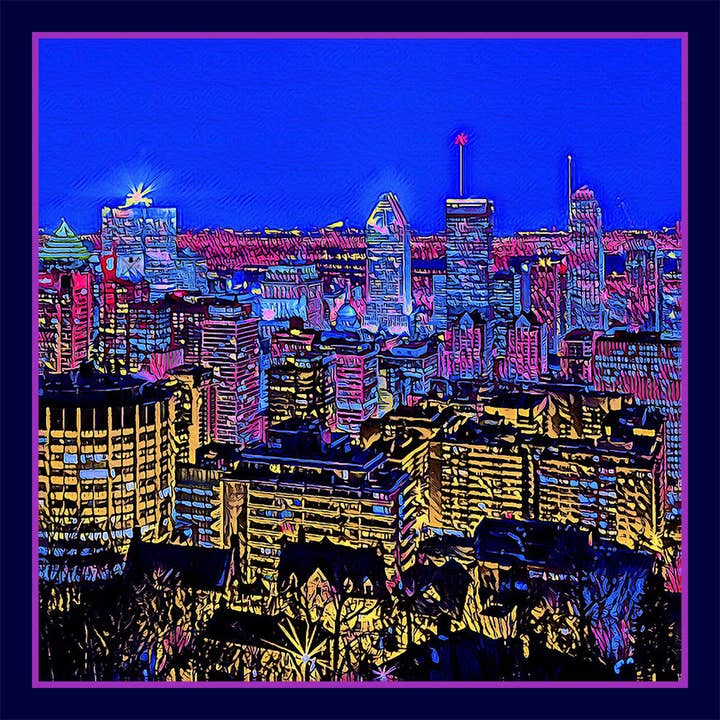 Skyline van Montreal voor wholesale door Gentleman Rogue