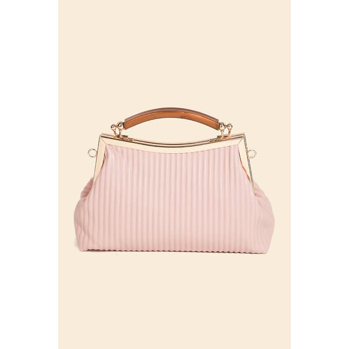 Anarchy Street - Wholesale Top Handle Bag - Women's - Ribbed Texture Fashion Handbag