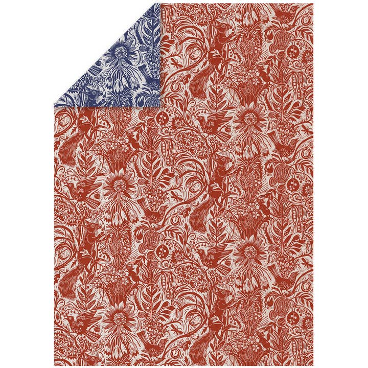 Art Angels - Wholesale Flat Wrap - Squirrel and Sunflower Wrap1