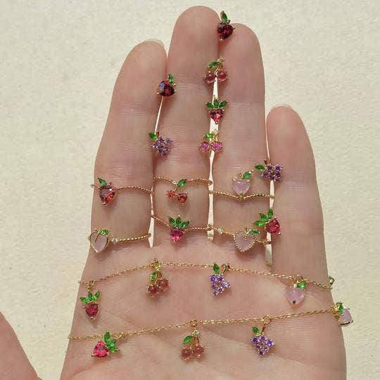 Girls Crew - Venta al por mayor Pulseras de abalorios/colgantes - Pulsera Fruit Basket6