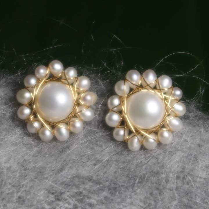 Brincos Sunny por atacado de Adoreperle