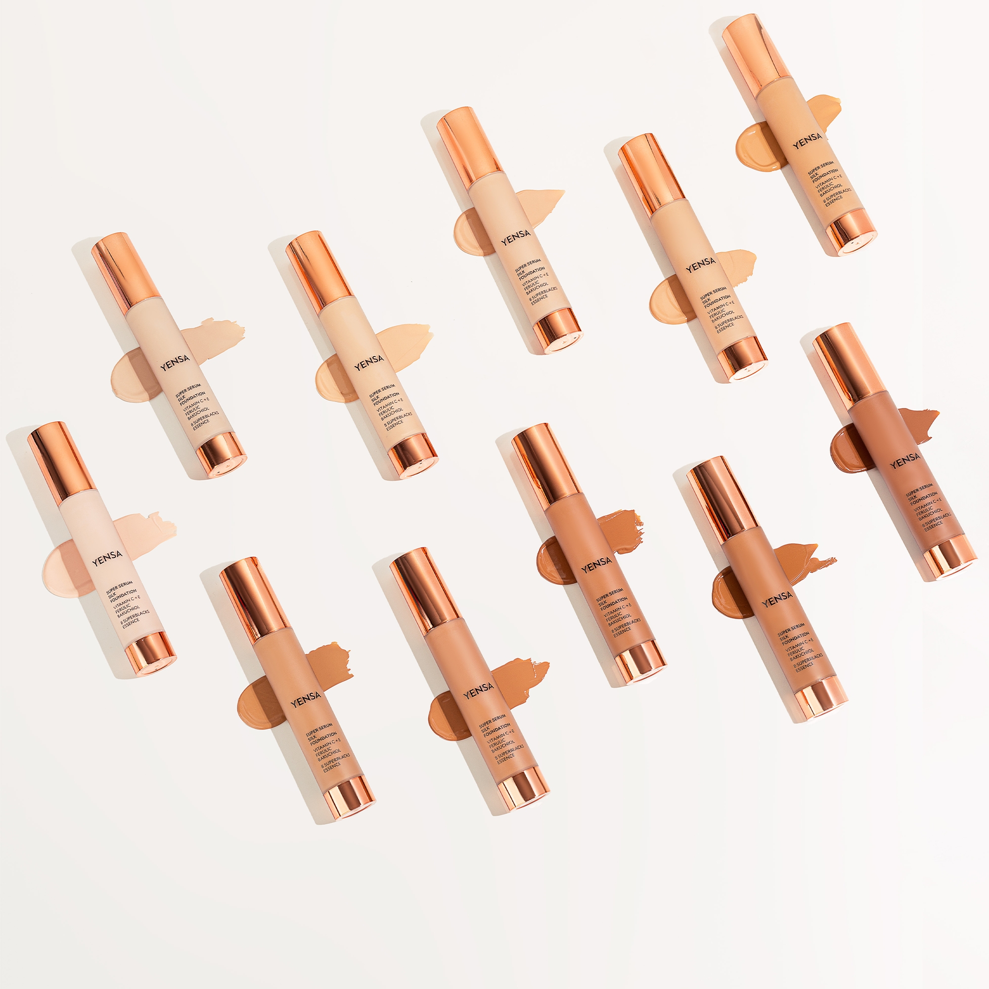 YENSA beauty - Vente Fonds de teint - Fond de teint Super Serum Silk35