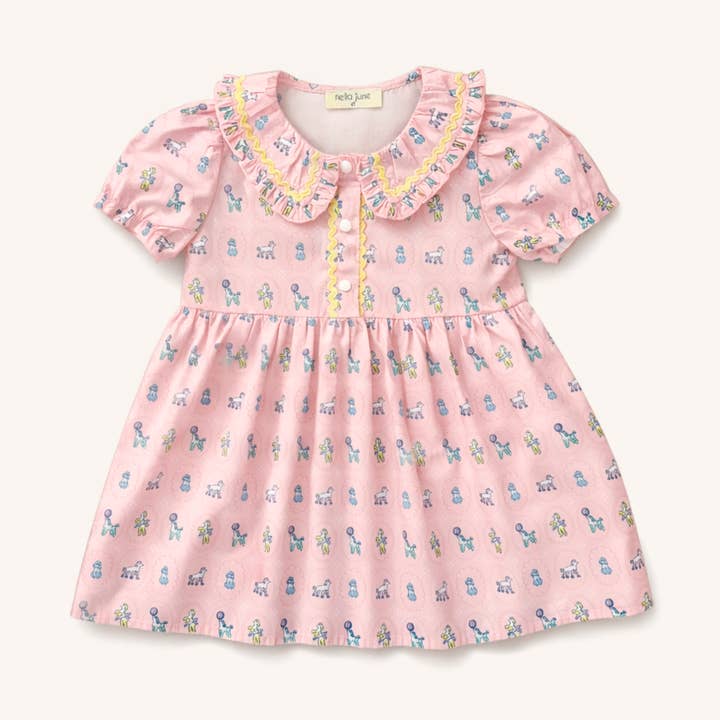 Rick Rack Dress in Poodle for wholesale on Faire0