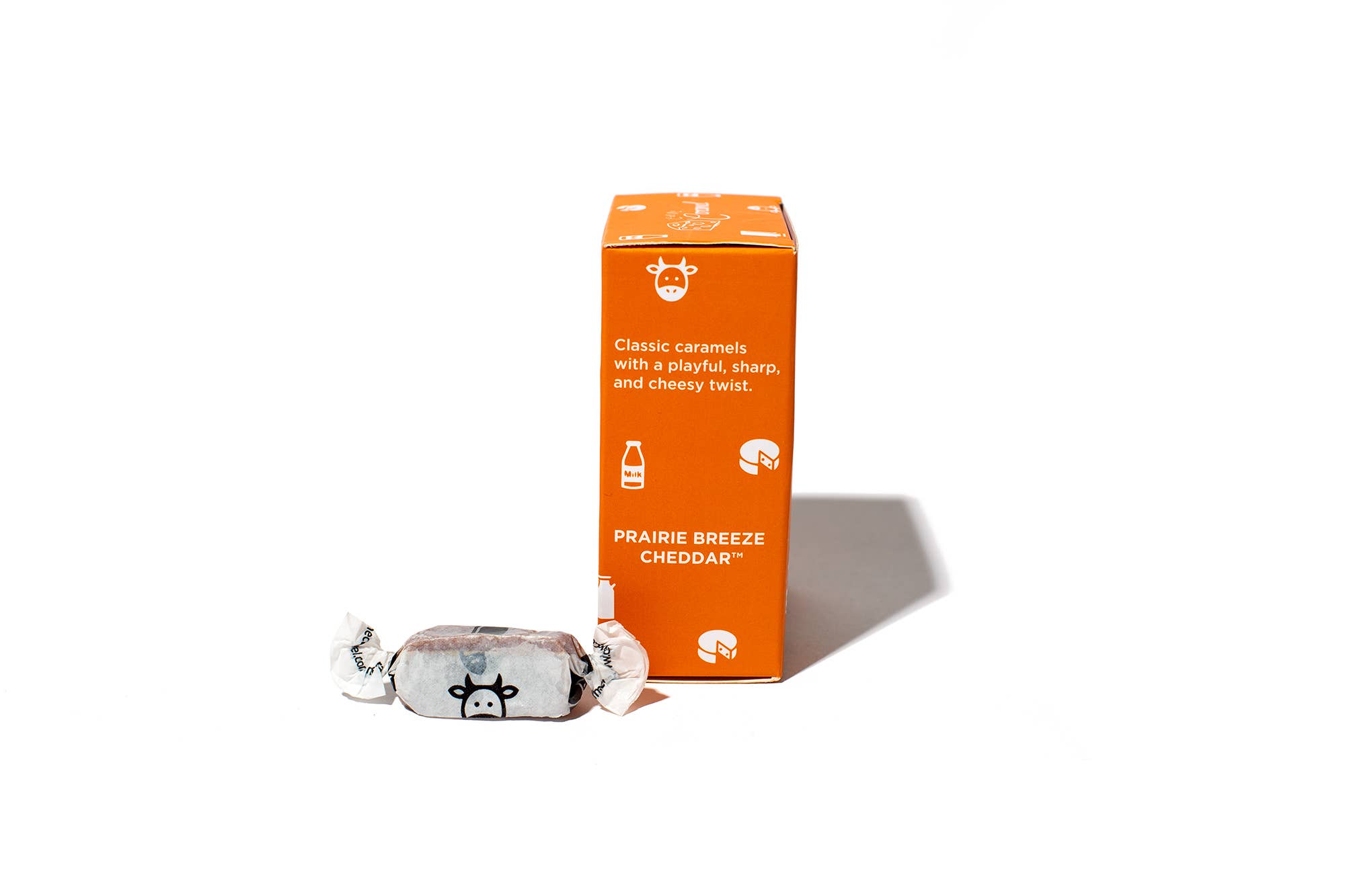Call Me Caramel, Inc – wholesale Karamell – Prärie Breeze Cheddar ost karamell 2oz Box2