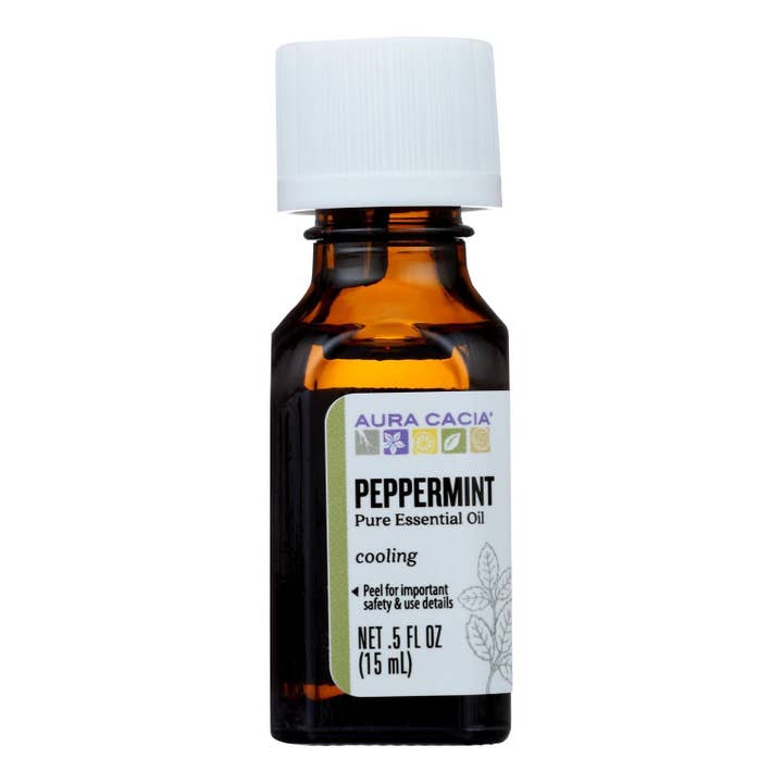 Aura Cacia - Pure Essential Oil Peppermint - 0.5 Fl Oz for wholesale by Nature Checkout Inc