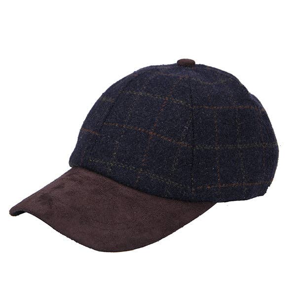 Heritage Traditions - Wholesale Baseball Cap - Men's - Tweed Suede Baseball Cap0