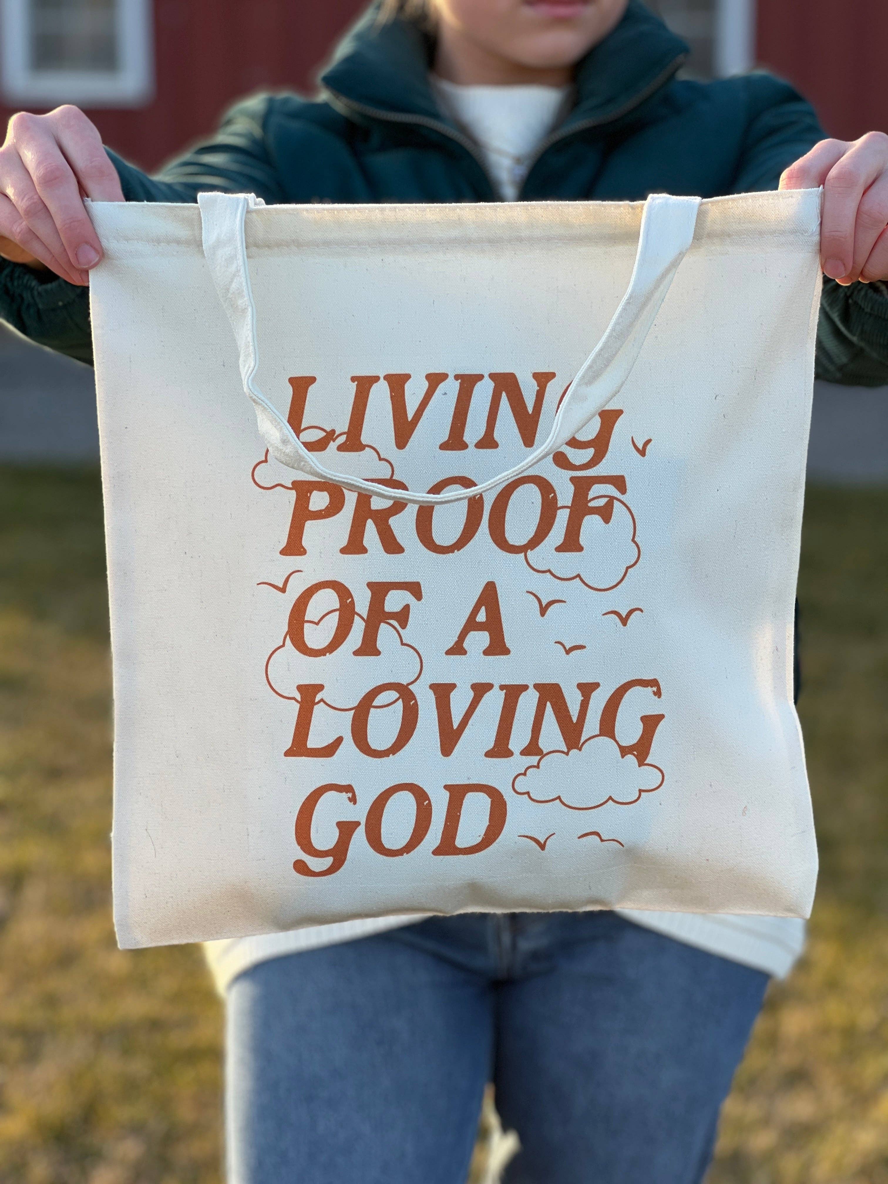 Dwell Apparel - Vente Tote bag – femme - SAC FOURRE-TOUT LIVING PROOF A LOVING GOD1