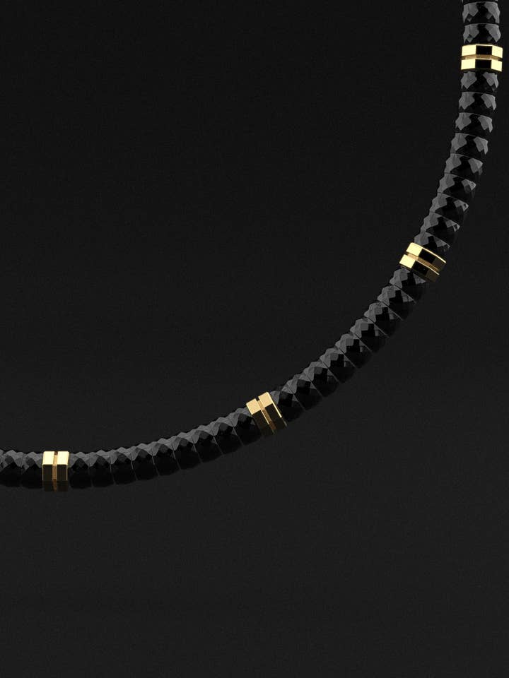 COLLANA IN ONICE | SWA per la vendita all'ingrosso da parte di Seekers Men's Jewelry