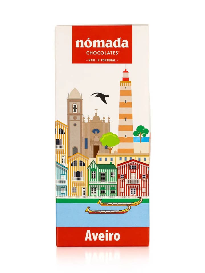 "Aveiro" - Milk Chocolate 100g for wholesale by Nómada Chocolates