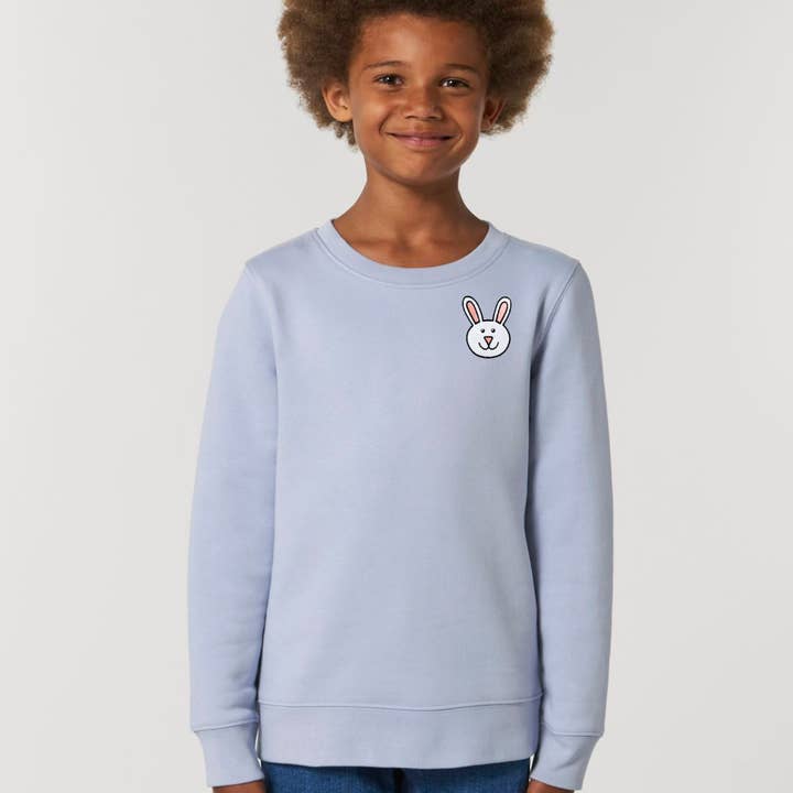 sudadera infantil de algodón orgánico bunny para venta al por mayor de Tommy & Lottie
