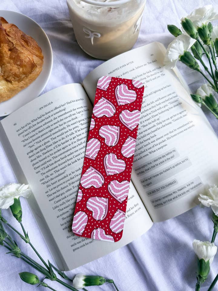 Valentine Cakes Bookmark for wholesale by gigiandbo