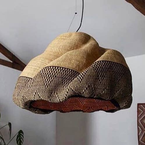 The Bam's Art Shop - Wholesale Lampshade - Black, Natural Brown Pendant Shade Lampshade0