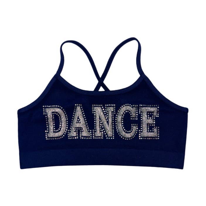 Malibu Sugar - Venta al por mayor Camiseta de tirantes - Niños - Little Girls (4-6x) sujetador cami con adorno de baile9