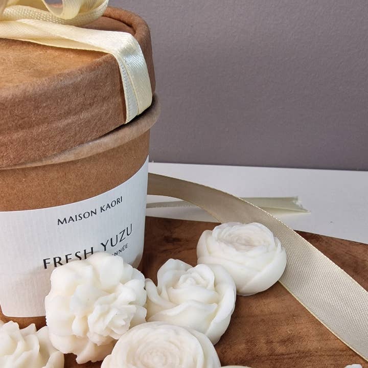 Maison Kaori - Venta al por mayor Ceras perfumadas - Flores de cera perfumada - caja