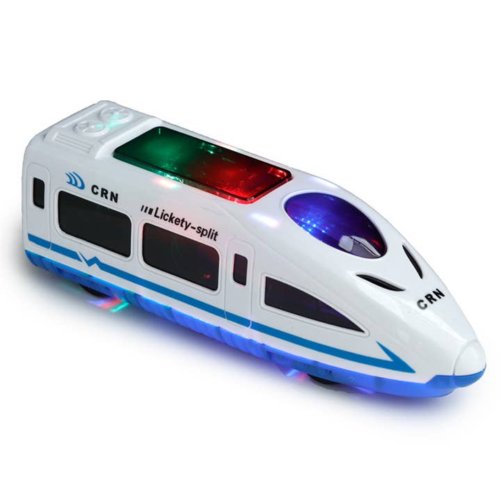 Puckator EU - Wholesale Toy Car/Truck - Kids - High Speed Train Light Up with Sound Pull/Push Action Toy1