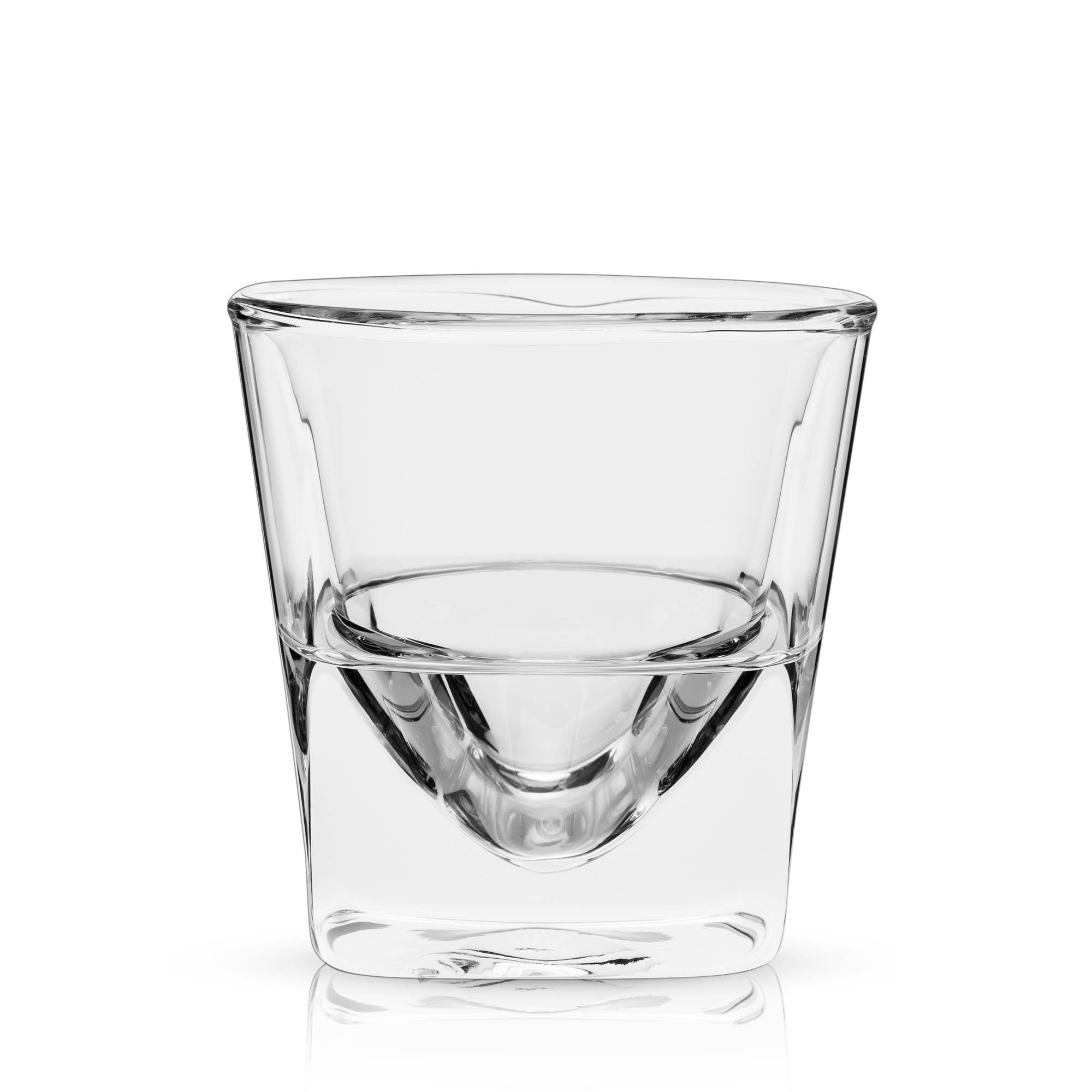 Viski - Wholesale Cocktail/Liquor Glass - Glacier™ Double Walled Chilling Whiskey Glass w Cooling Gel2