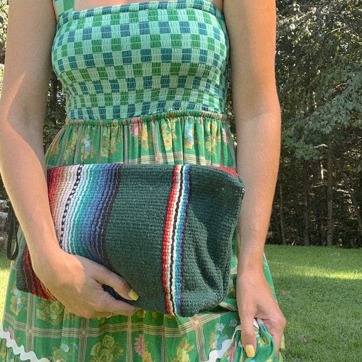 Vaalbara - Wholesale Pouch - Women's - Haven Moon in Texas Green in Black Leather1