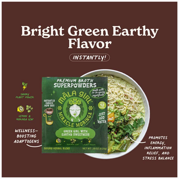 māla girl - Wholesale Broth - Superfood Broth Powder + Instant Soup Base with Moringa4