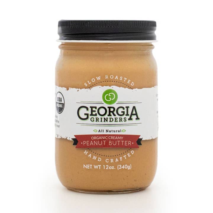 Georgia Grinders ORGANIC Creamy Peanut Butter for wholesale by Georgia Grinders