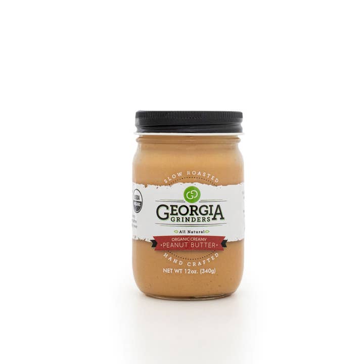Georgia Grinders ORGANIC Creamy Peanut Butter (6 Pack) for wholesale by Georgia Grinders