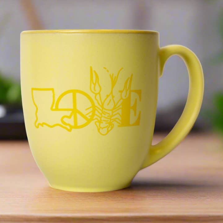 Mellow Yellow • Love Mug for wholesale by LA.WE
