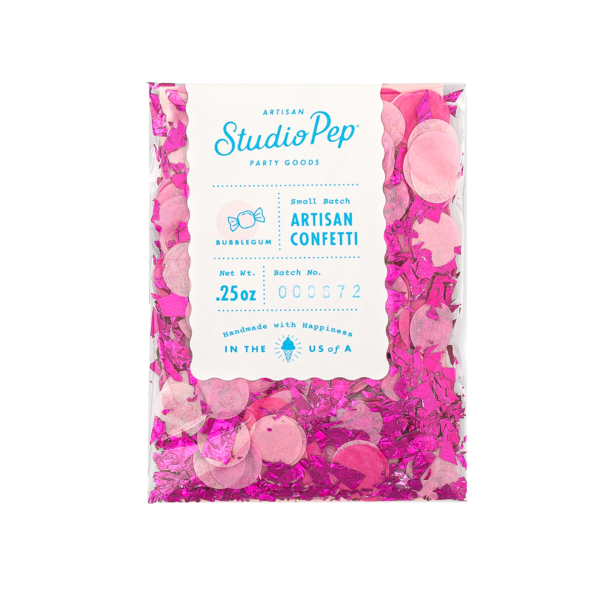 Studio Pep - Wholesale Confetti - Bubblegum Artisan Confetti0