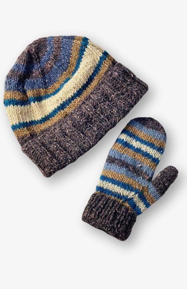 Ganesh Himal Trading - Wholesale Beanie - Women's - Hemp & Wool Knit Beanie, fleece lined3