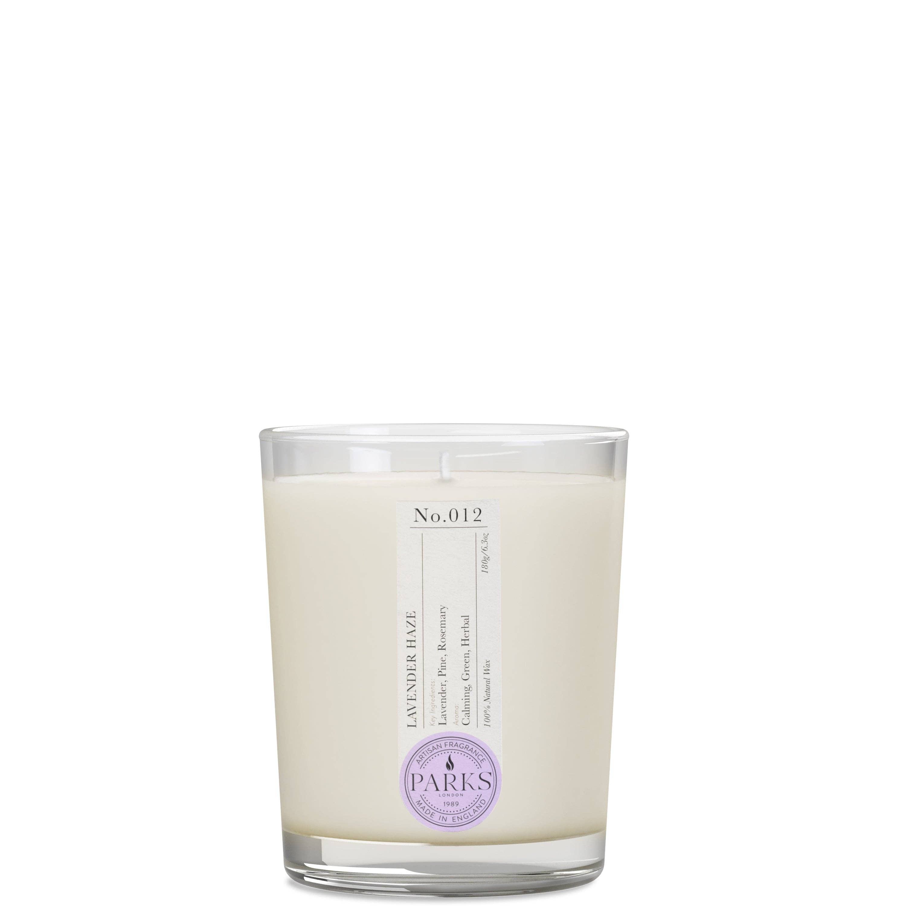 Beauty Goddess - Wholesale Jar/Filled Candle - Parks London Home Collection Lavender Haze Candle 180g0