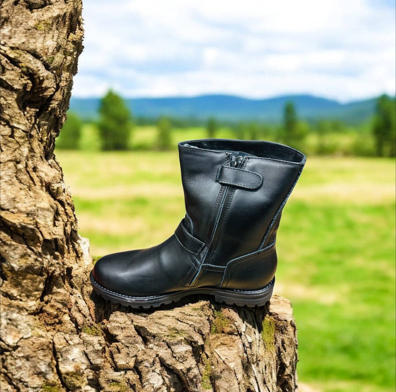 black PATRIZIA PEPE women's boots Manufacturer number: VITELLO _NERO 579 - 80 (Last piece) for wholesale on Faire2