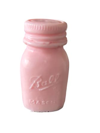 Mason Jar Bar of Soap: Gift | Party Favors | Bath and Beauty for wholesale by Plunk Soap and Candle Company