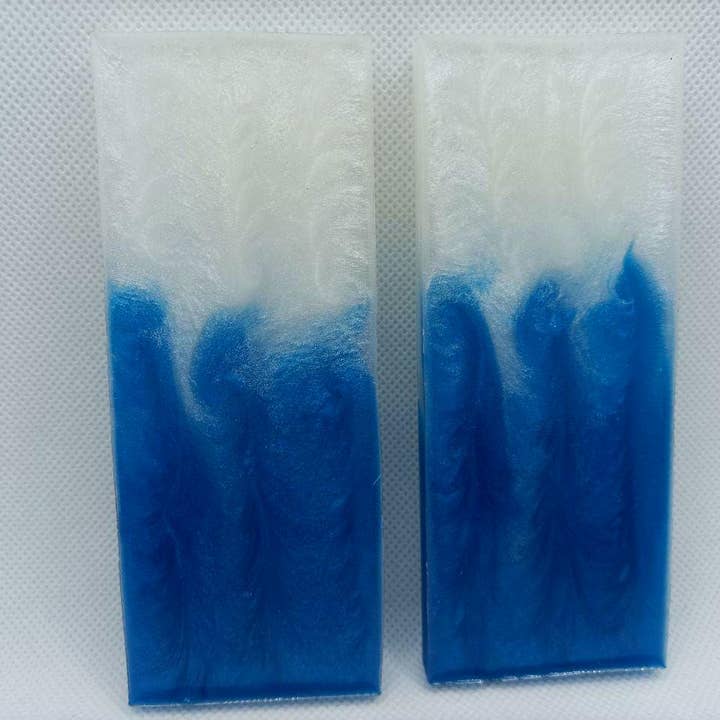 Écailles de Manche de Couteau en Résine Époxy Composite Personnalisée #27 pour la vente par Prut63683