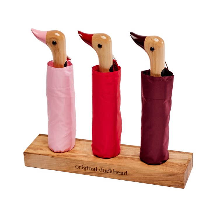 Original Duckhead USA - Wholesale Umbrella - Unisex - NEW! Multipack - Cherry/Red/Pink Duck Umbrellas - 6 pcs