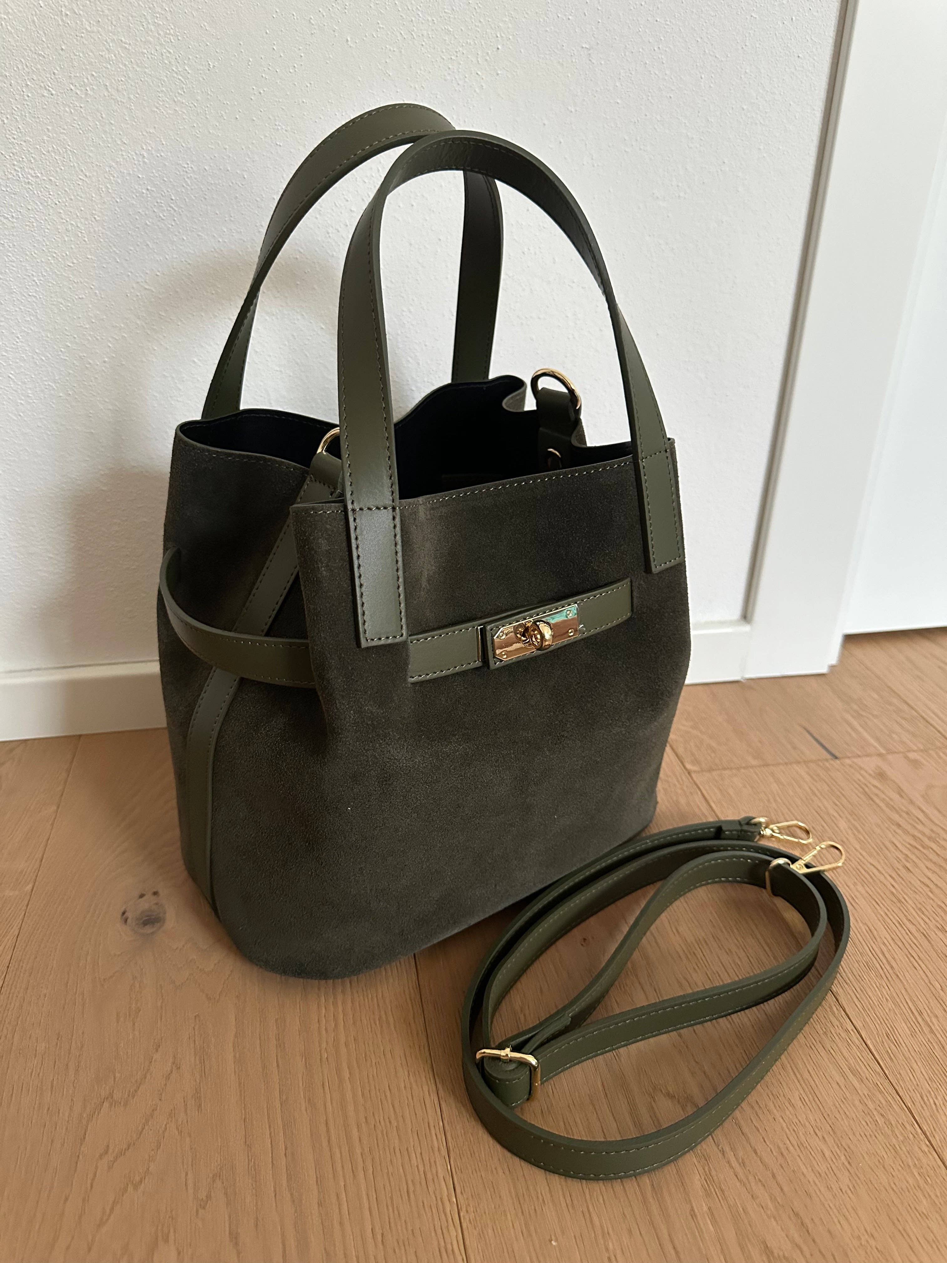 Zhade - Wholesale Shoulder Bag - Women's - TATIANA - suede bucket7