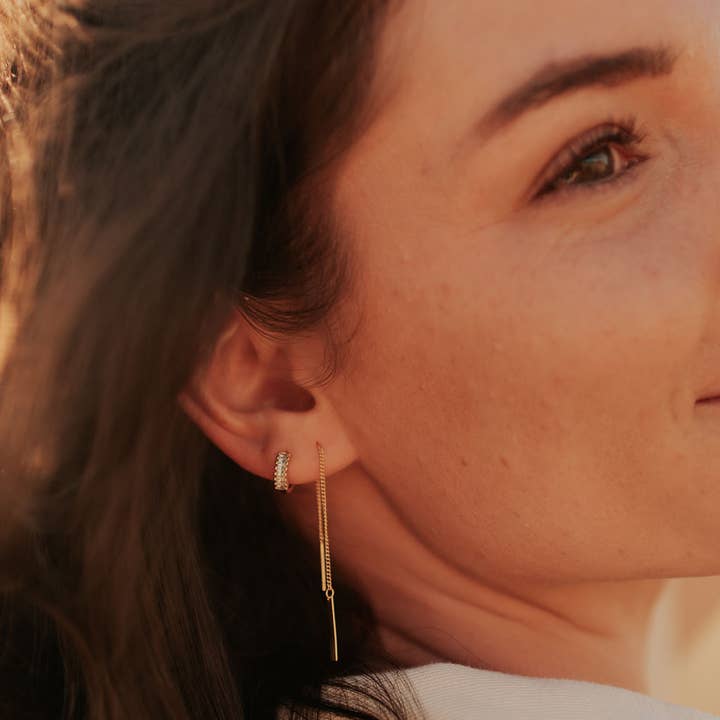 Mauve Jewelry Co. - Wholesale Dangle Earrings - Aria Classic Threaders2