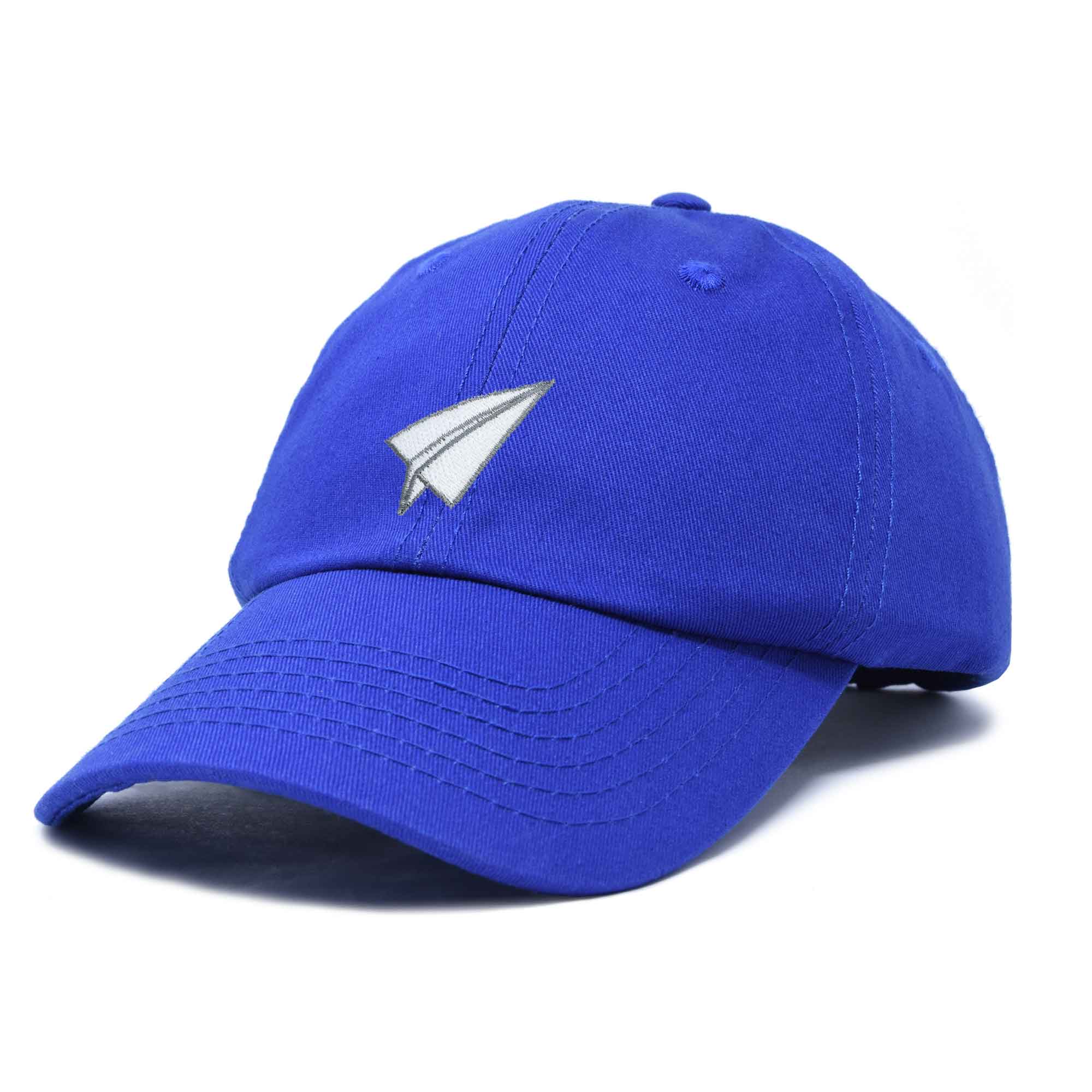 Dalix – Engroshandel Baseballkasket - Unisex – DALIX Paper Plane Hat Broderet Herre Dame Baseball Cap19