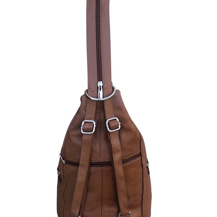 Roma Leathers, Inc. - Wholesale Backpack - Women's - 3611A cowhide leather back pack7