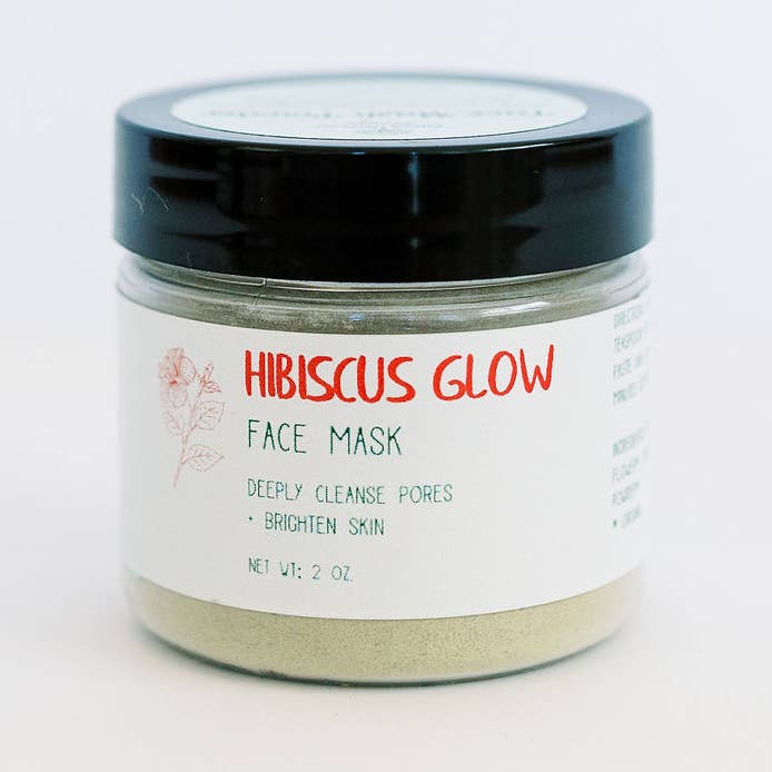 Hibiscus Glow Face Mask for wholesale by Earth-Kissed Beauty