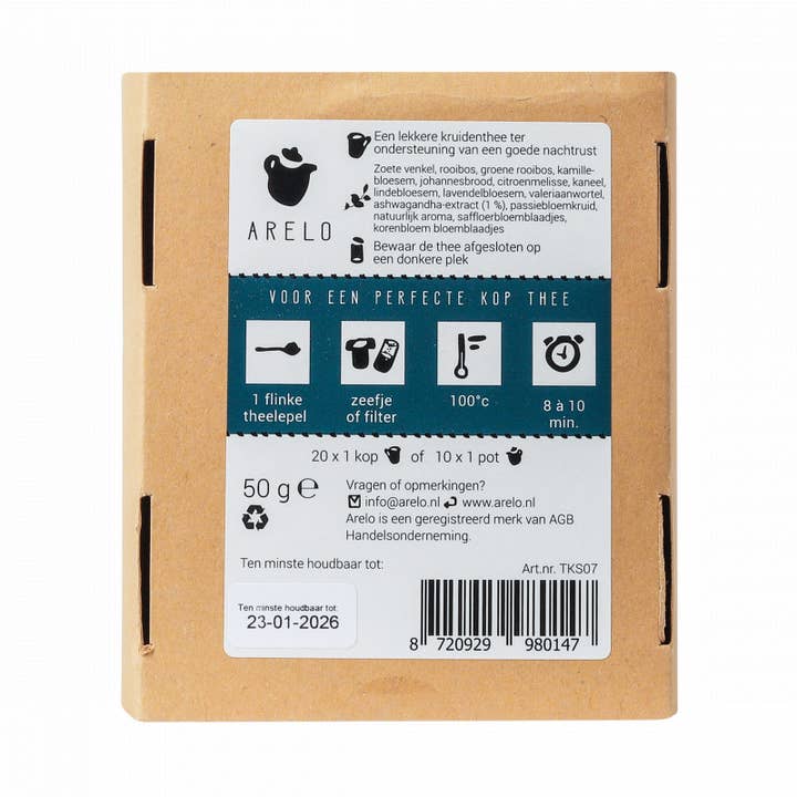 ARELO - Wholesale Loose Tea - Sleep well tea1