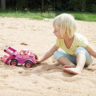 Eco Active Princess Pink Front Loader Truck By Lena For KsmToys for wholesale by KsmToys