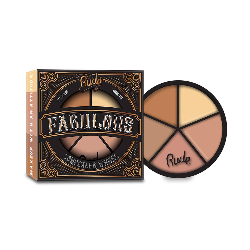 Rude Cosmetics - Wholesale Face Concealer - Fabulous Concealer Wheel5
