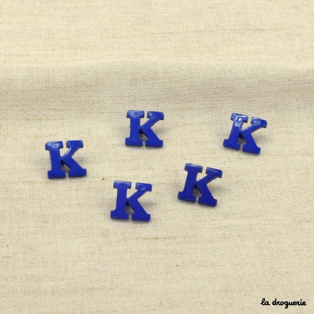 LA DROGUERIE - Wholesale Sewing Button/Snap - Alphabet Button 18 mm7