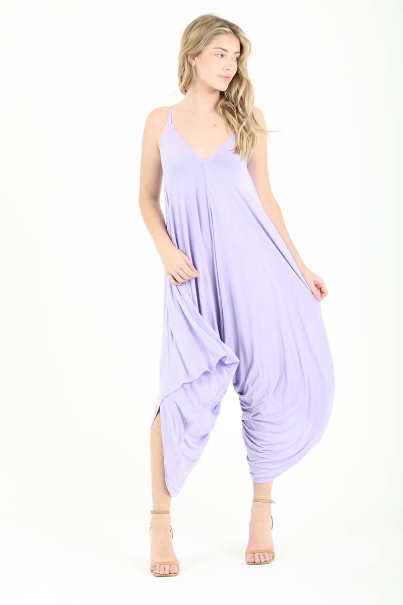 ANGIE – Macacão - Mulher por atacado – Macacão Harem de Tricô X5099-ASIS17