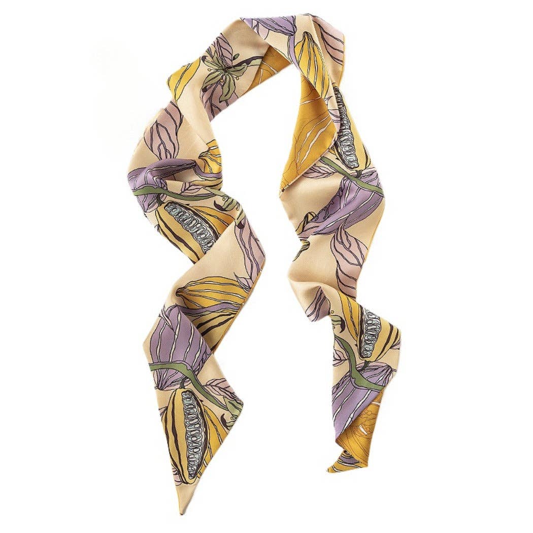Funkyrel® Atzbranding Limited - Wholesale Scarf - Women's - Scarvii - Colorful Print Neck Scarf - British & Classic2