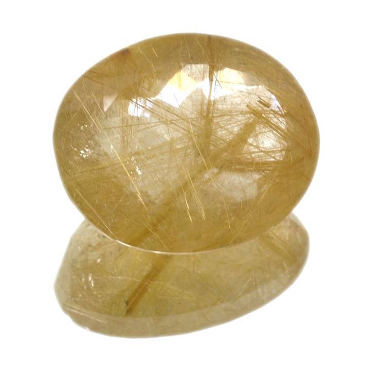 29,30 ct. Rutilquarz Ovalschliff für den Großhandel von Naturjoya