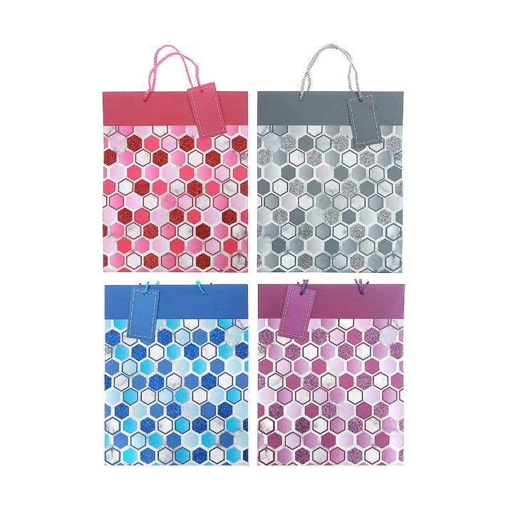 Gift Bags Glitter Assorted X for wholesale by IH Casa Decor