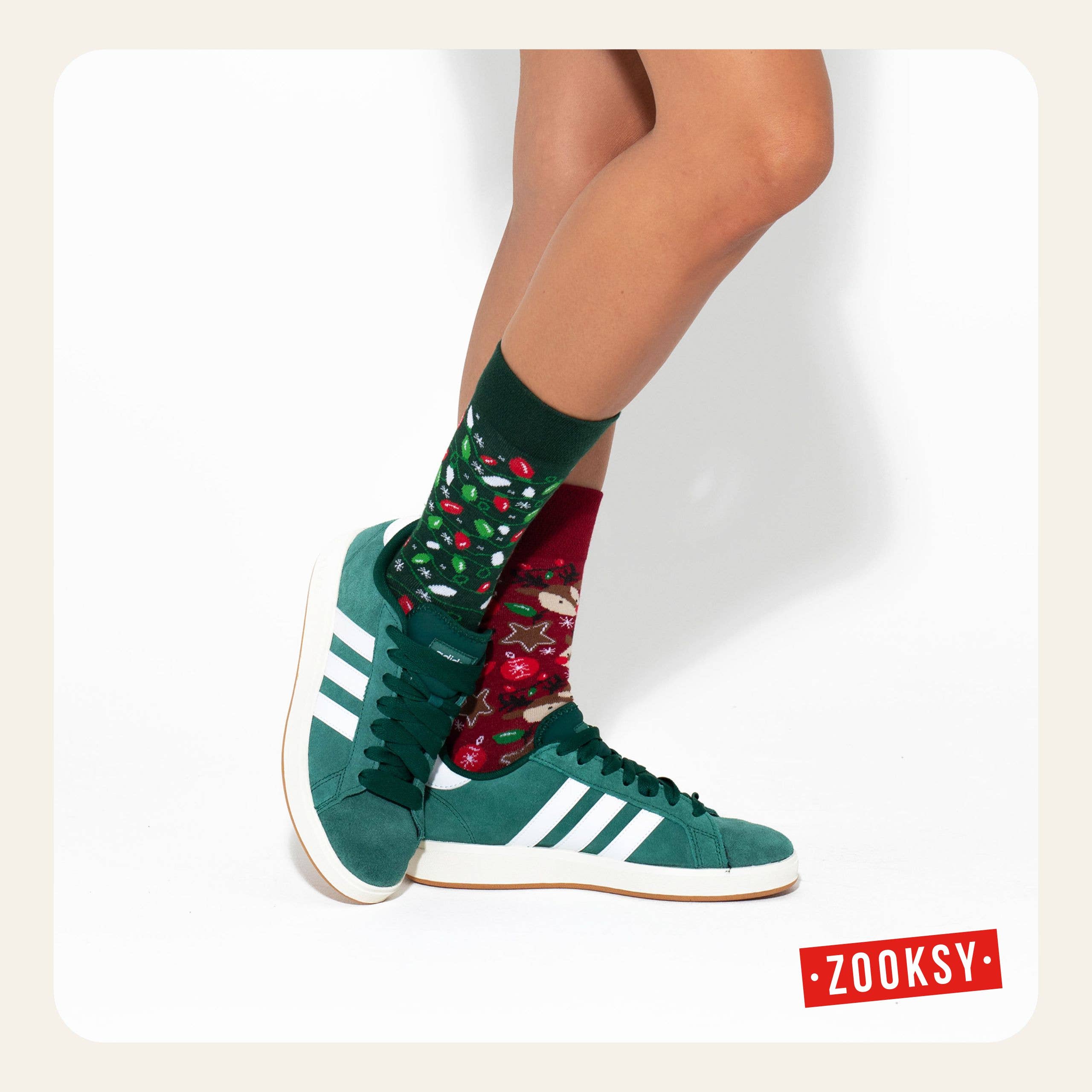 ZOOKSY SOCKS - Wholesale Socks - Unisex - Adult Christmas Socks – Christmas Tree – EU 36–40 & 41–465
