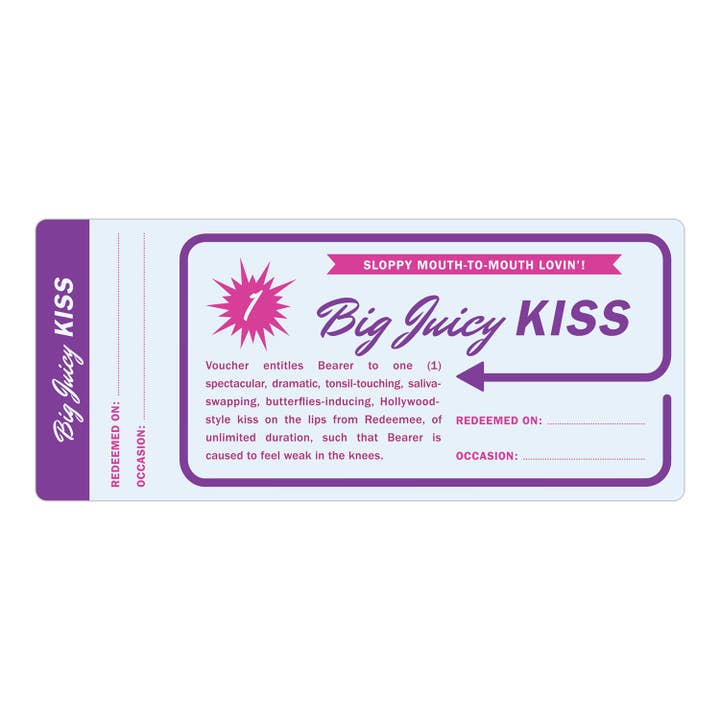 Knock Knock - Wholesale Gag Gift/Novelty Gift - Vouchers for Lovers