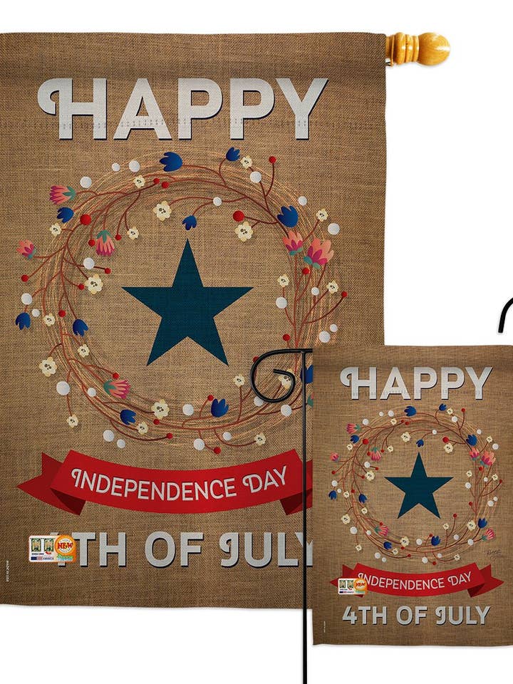 Independence Day Americana Fourth of July Decor Flag for wholesale by Two Group Flag Co