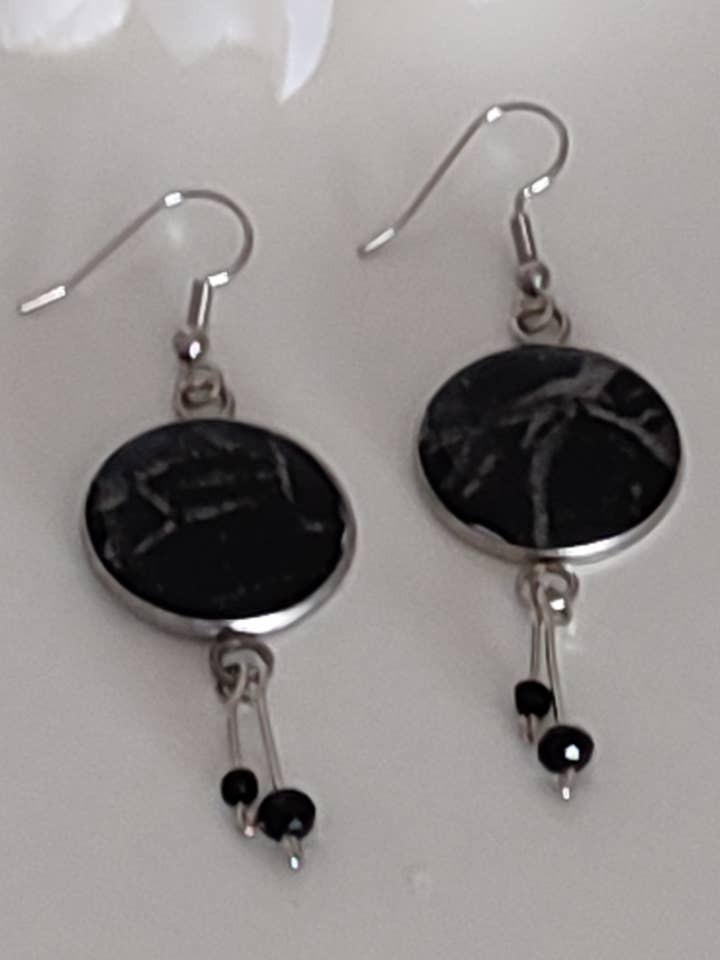 DESIGUAL FOG RESIN EARRINGS for wholesale by catsplatayresina