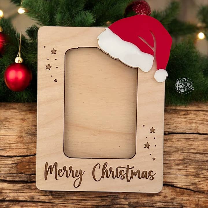 Christmas Photo Fridge Magnet for wholesale by Highline Creations